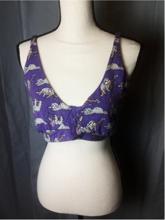 MeUndies Other - Women's MeUndies Purple Sloth Print Bralette XL
